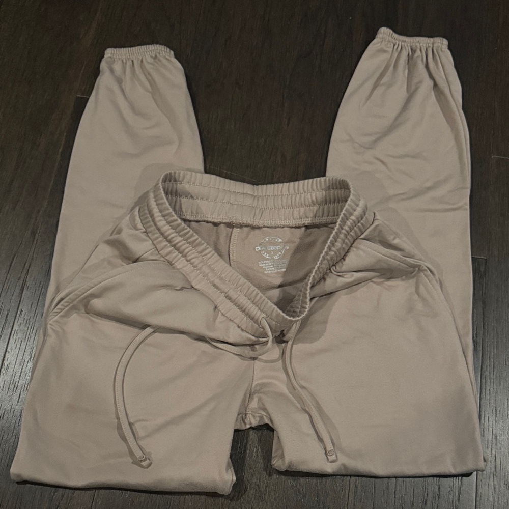 One step up blush color Jogger Pants
